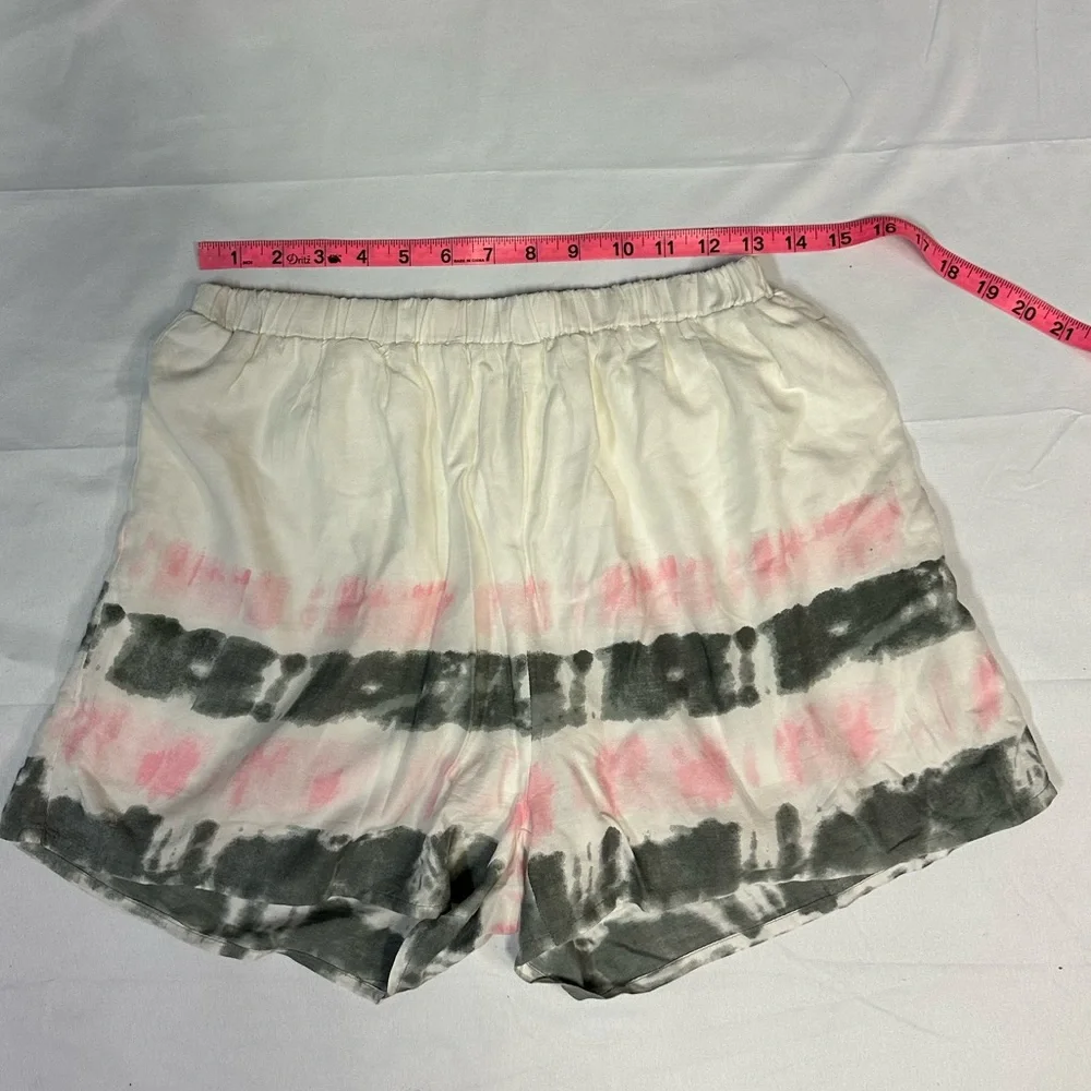 NEW Japna Hand Made With Love Tye Dye Lined Shorts Ladies Size Large NWOT